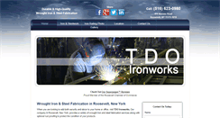 Desktop Screenshot of ironrailingsnassau.com